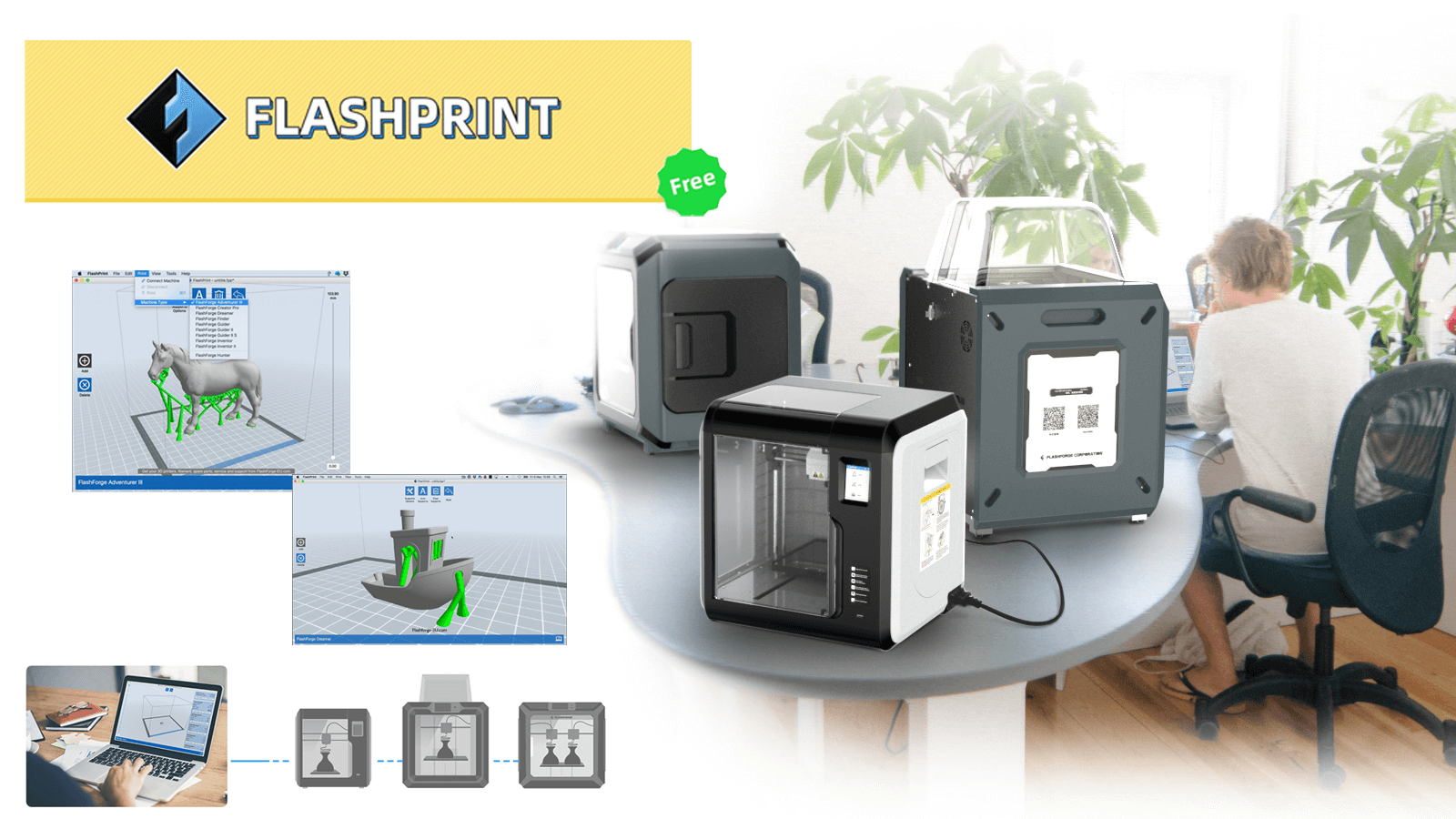 Mp Flashprint Software : MP Voxel 3D Printer Introduction & Setup – CNMZ
